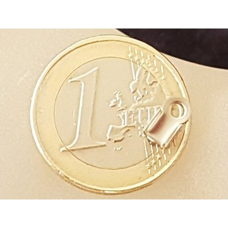 Bandende 3mm (2 Stk), Edelstahl