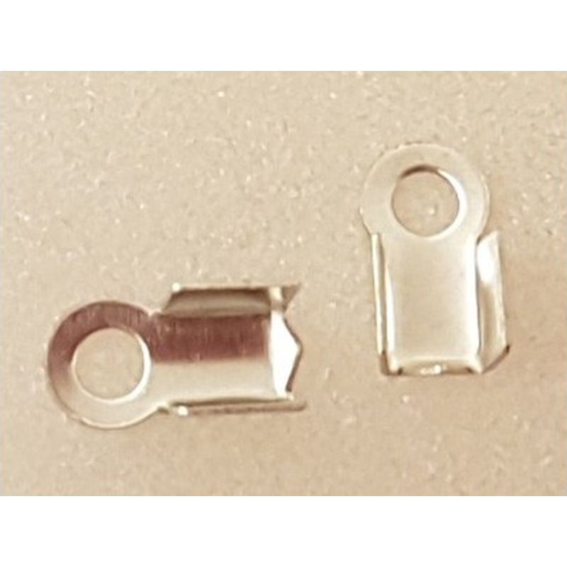Bandende 3mm (2 Stk), Edelstahl