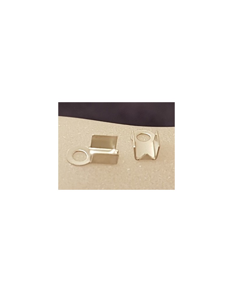 Bandende 3mm (2 Stk), Edelstahl