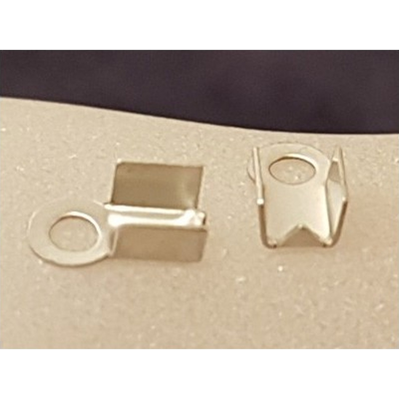 Bandende 3mm (2 Stk), Edelstahl