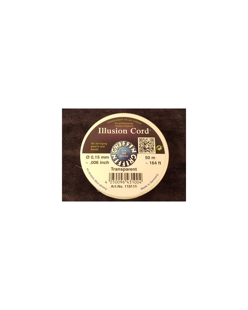 Illusion Cord 0.15mm/50m Nylonschnur