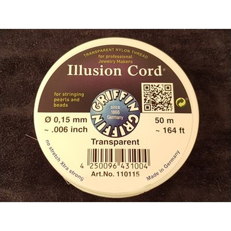 Illusion Cord 0.15mm/50m Nylonschnur
