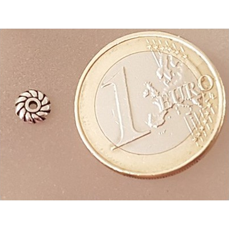 Zwischenteil 6x2mm, Metall Antik