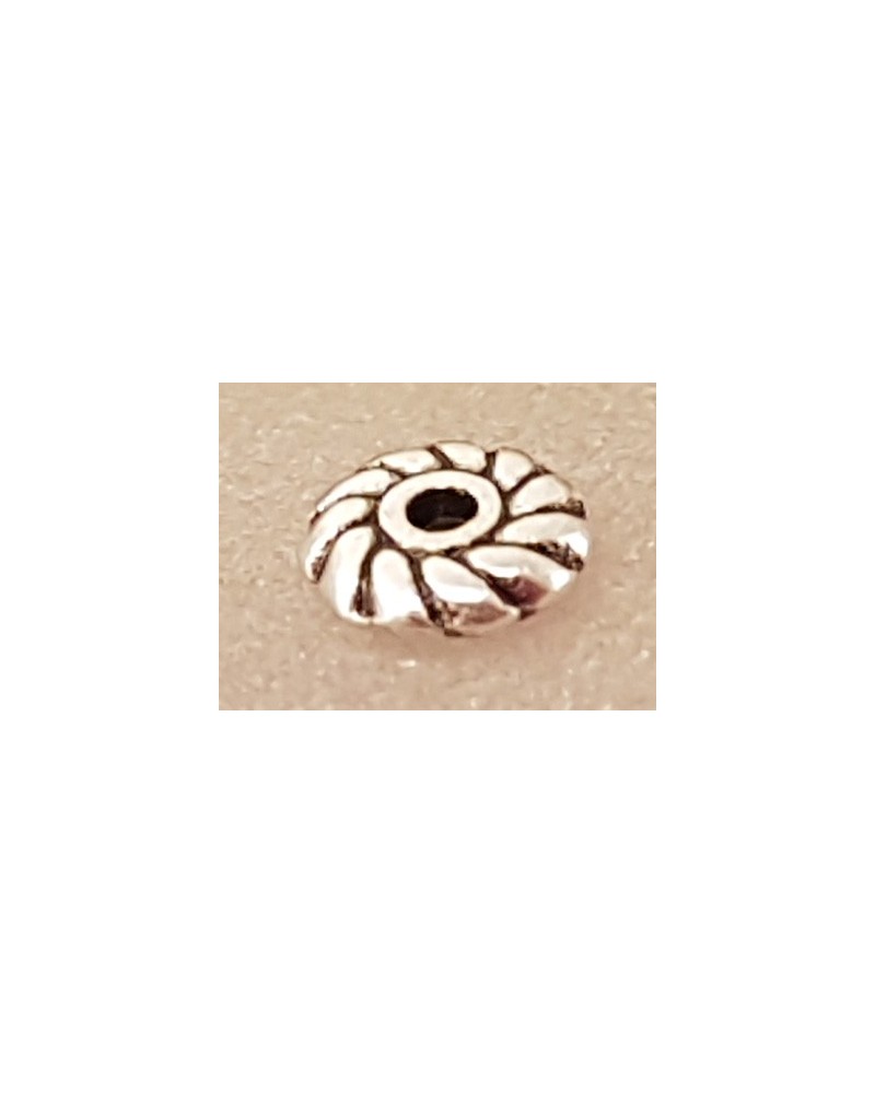 Zwischenteil 6x2mm, Metall Antik