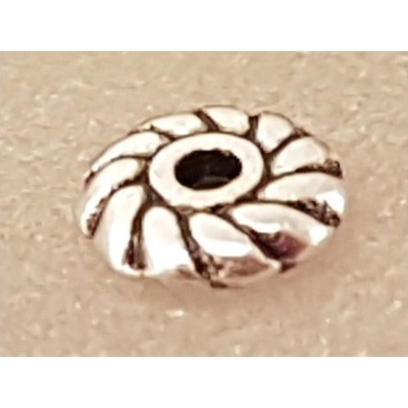 Zwischenteil 6x2mm, Metall Antik