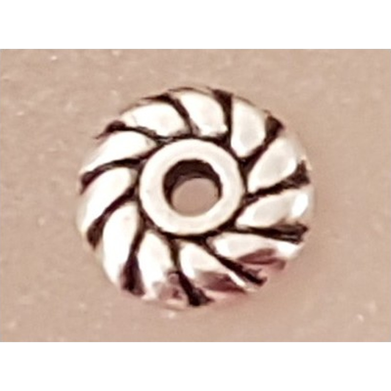Zwischenteil 6x2mm, Metall Antik
