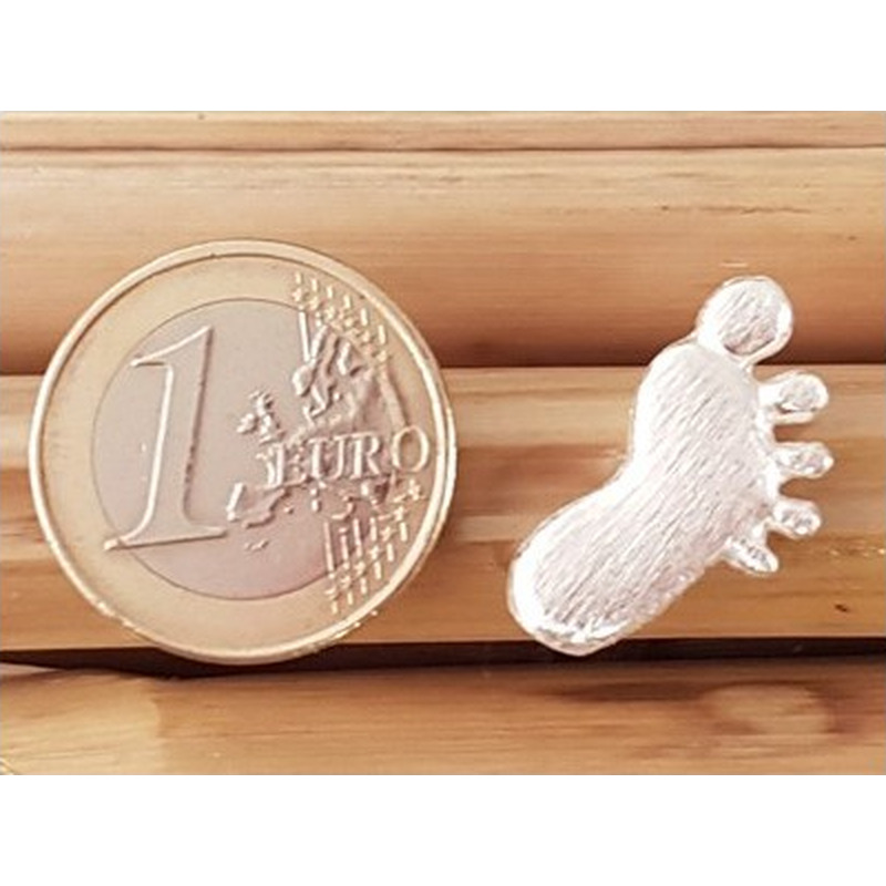 Zwischenteil, Fuss 23mm, 925 Silber