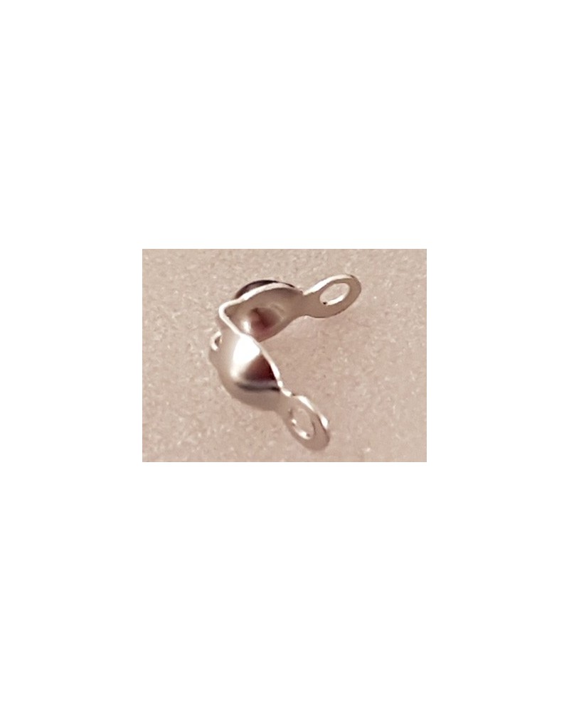 Kalotte 4mm geschlossen (10 Stk), Edelstahl