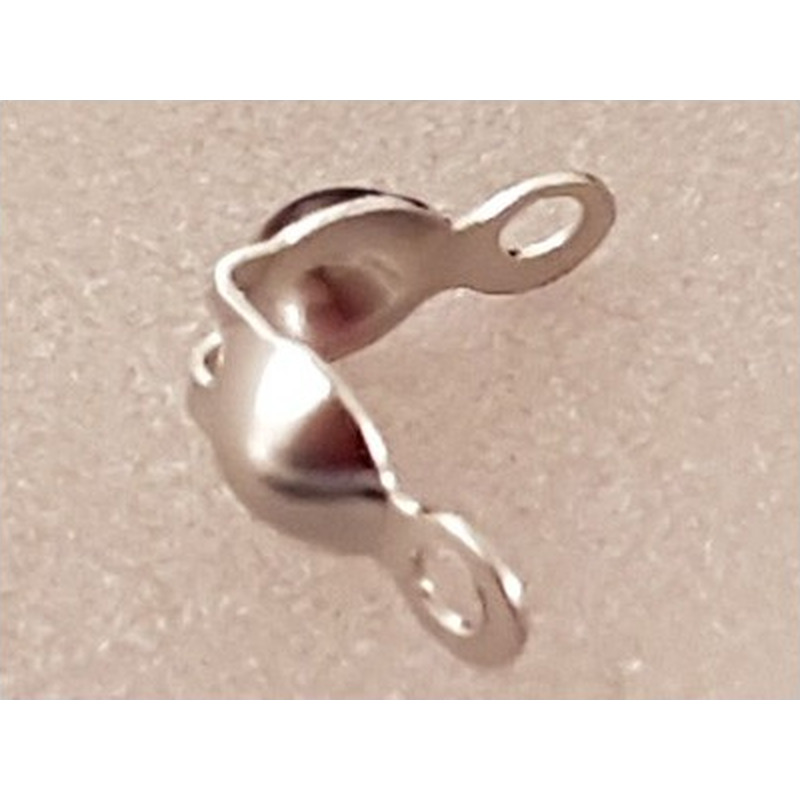 Kalotte 4mm geschlossen (10 Stk), Edelstahl