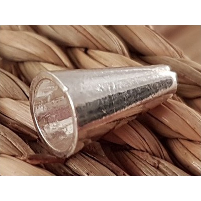 Zwischenteil, Endkappe 7x11mm, 925 Silber