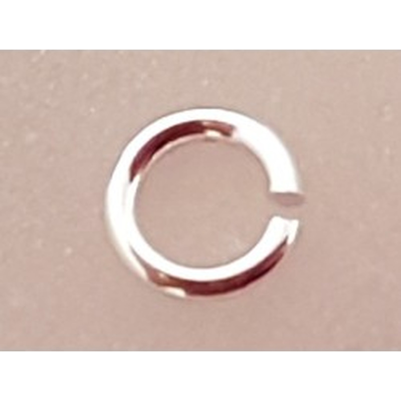 Spaltring 4mm, 925 Silber