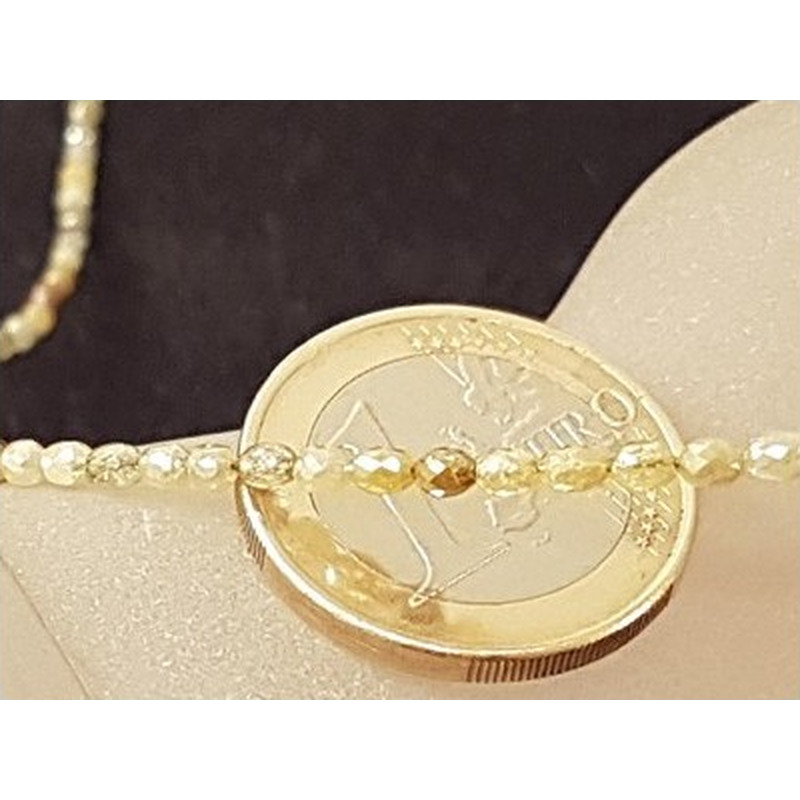 Diamantkette 19ct facettiert