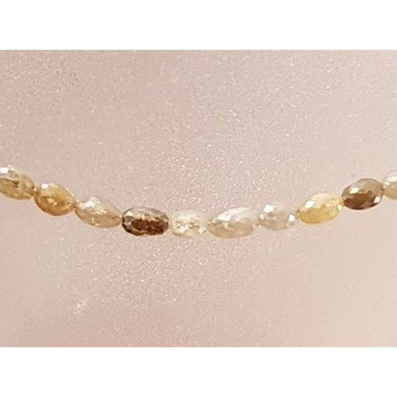 Diamantkette 19ct facettiert