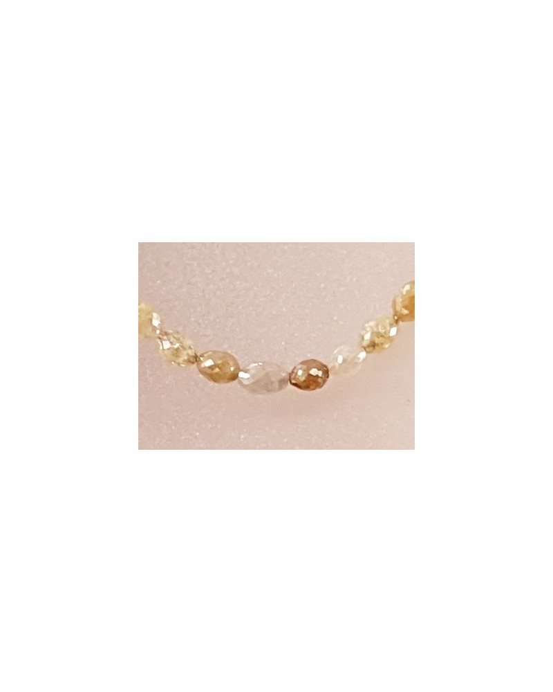 Diamantkette 19ct facettiert