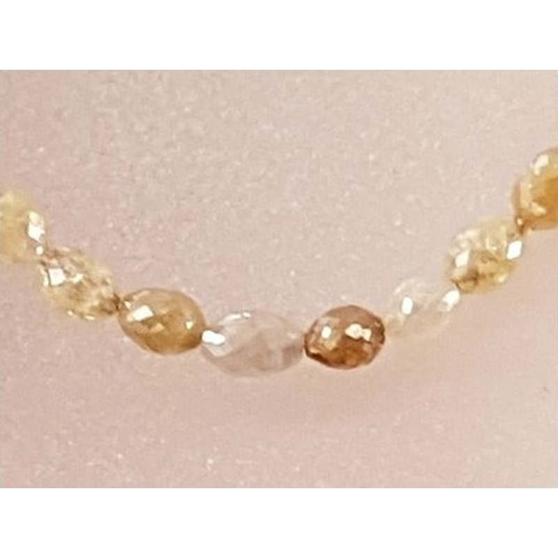 Diamantkette 19ct facettiert