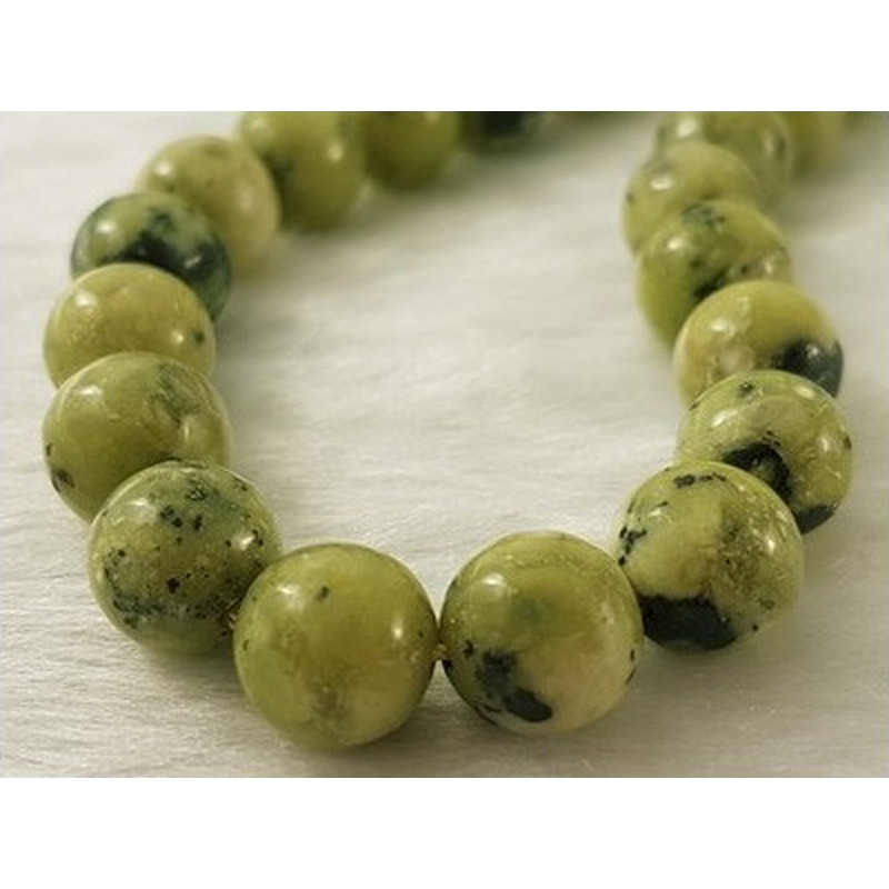 Lizarditkette 10mm, Norwegische Jade