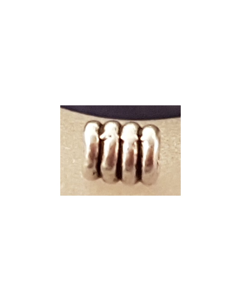 Zwischenteil 3x4mm, Metall Antik