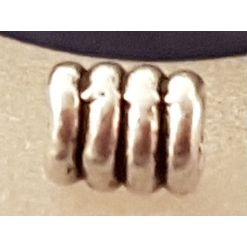 Zwischenteil 3x4mm, Metall Antik