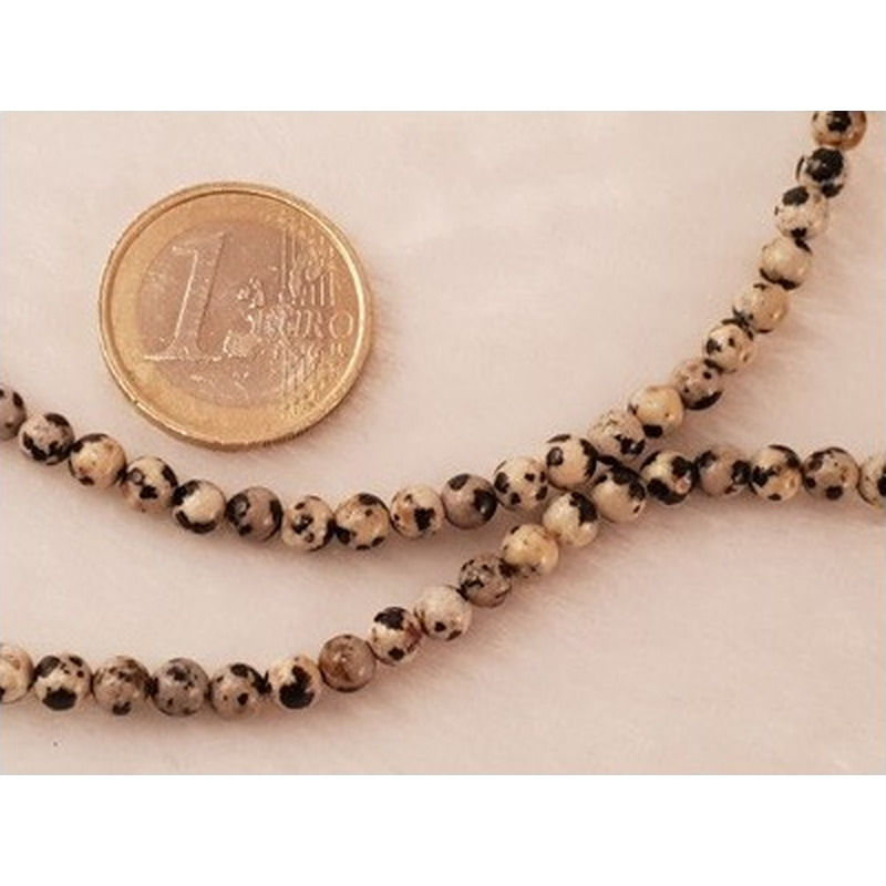 Dalmatinerjaspiskette 4mm