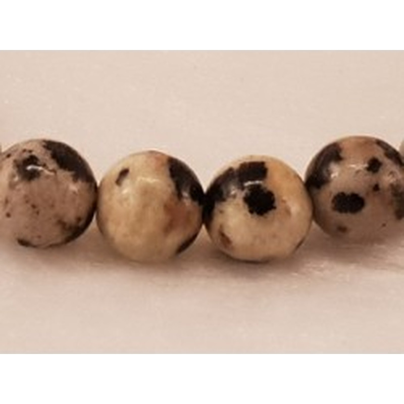 Dalmatinerjaspiskette 4mm