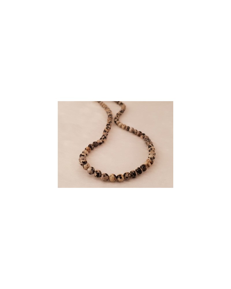 Dalmatinerjaspiskette 4mm