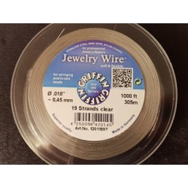 Griffin Jewelry Wire 0.45mm/305m/19str
