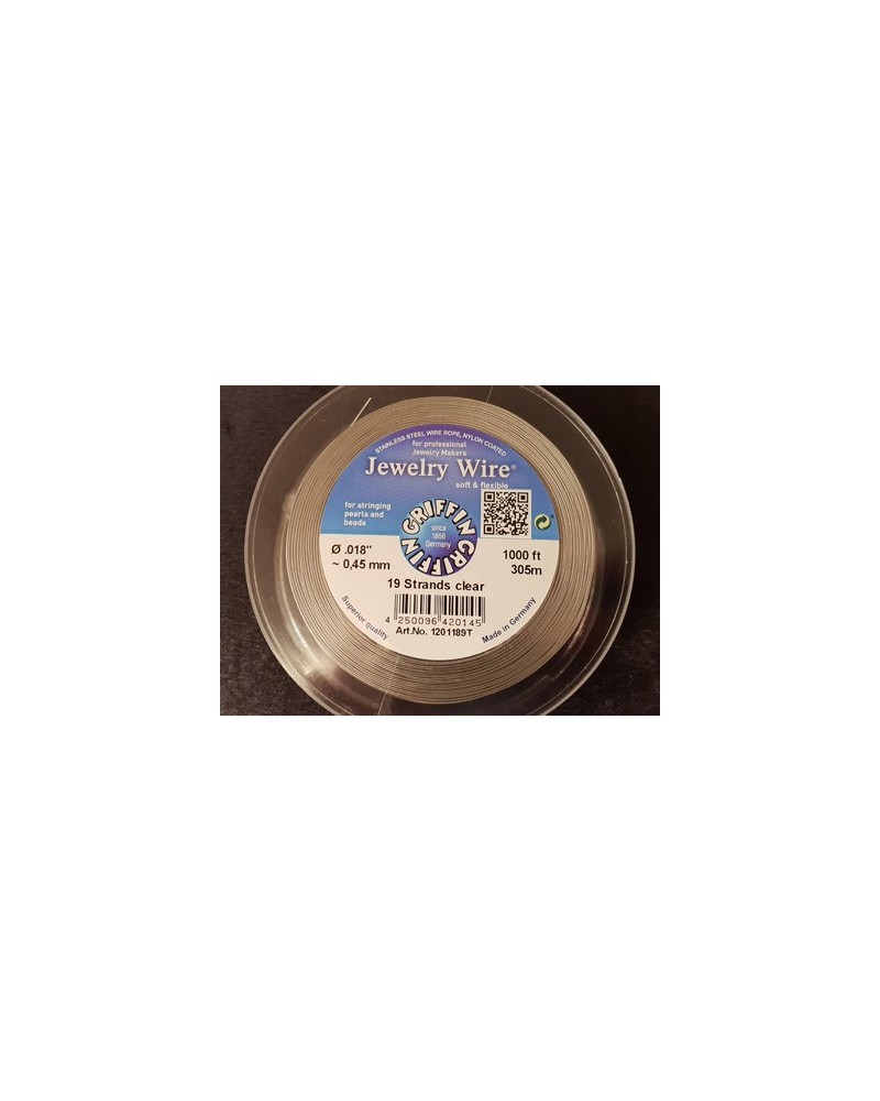 Griffin Jewelry Wire 0.45mm/305m/19str