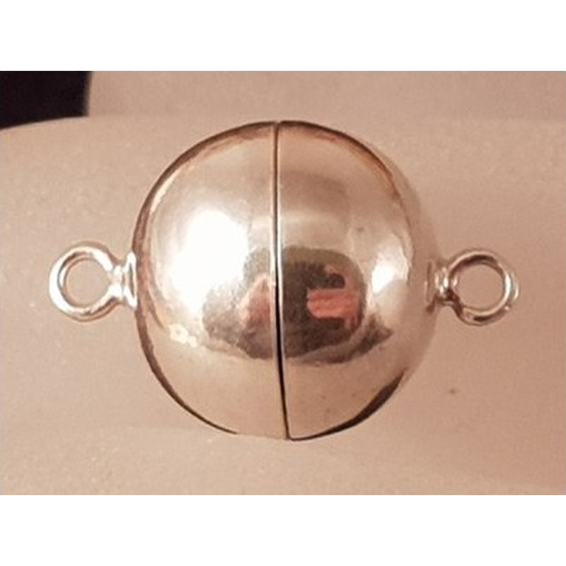 Magnetschliesse 8mm, 925 Silber
