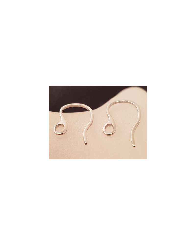 Ohrhaken 18mm (2 Stk), Edelstahl