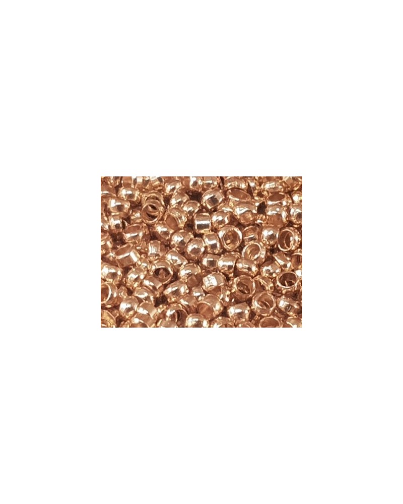 Quetschperle 1.1mm, vergoldet, 200 Stk