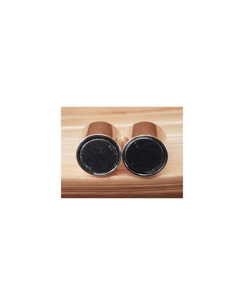 Magnetschliesse 7x17mm silberfarben., geklebt