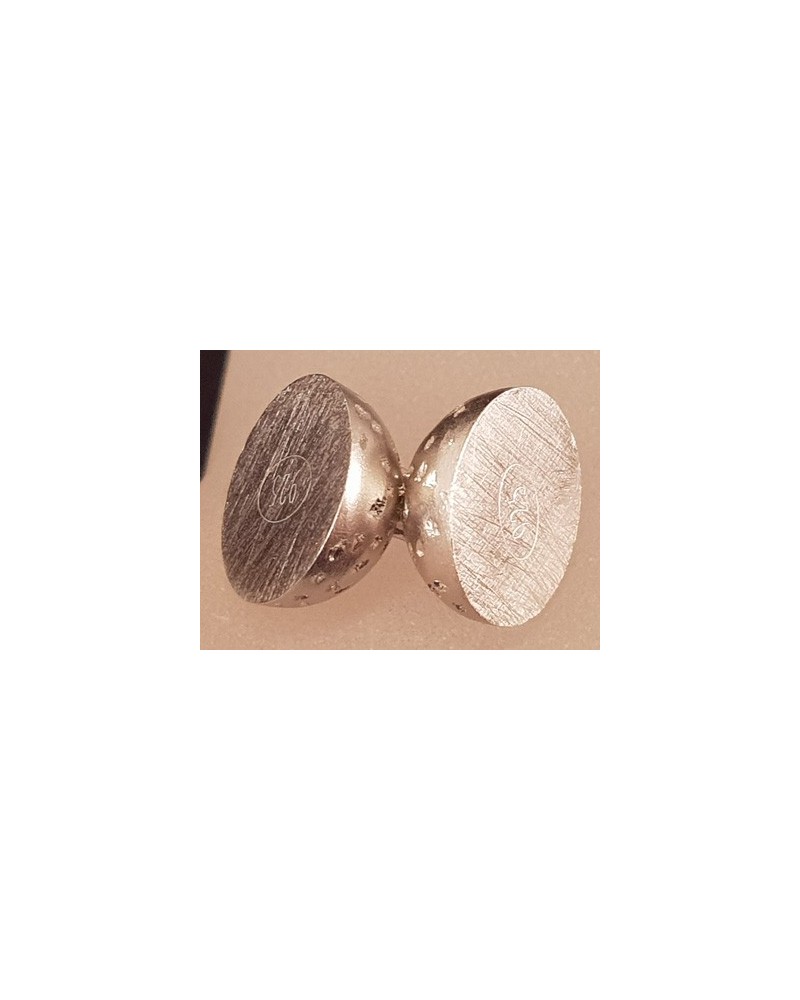 Magnetschliesse 12mm Stardust, 925 Silber rhodiniert, geschlossen
