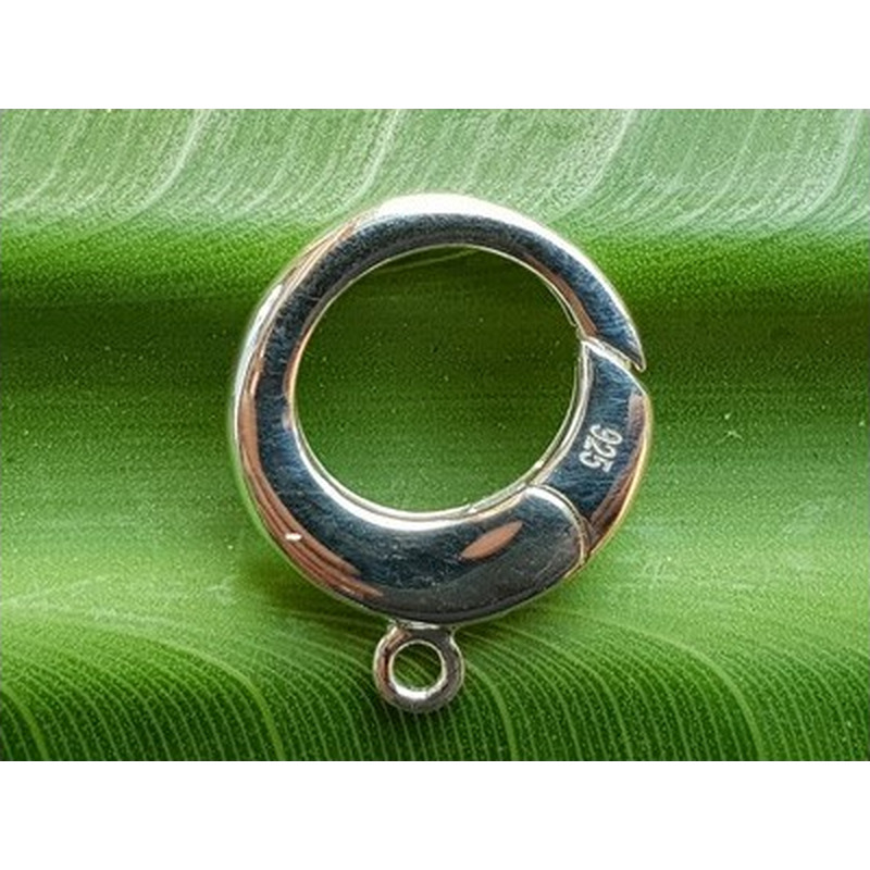 Schliesse 13mm, 925 Silber