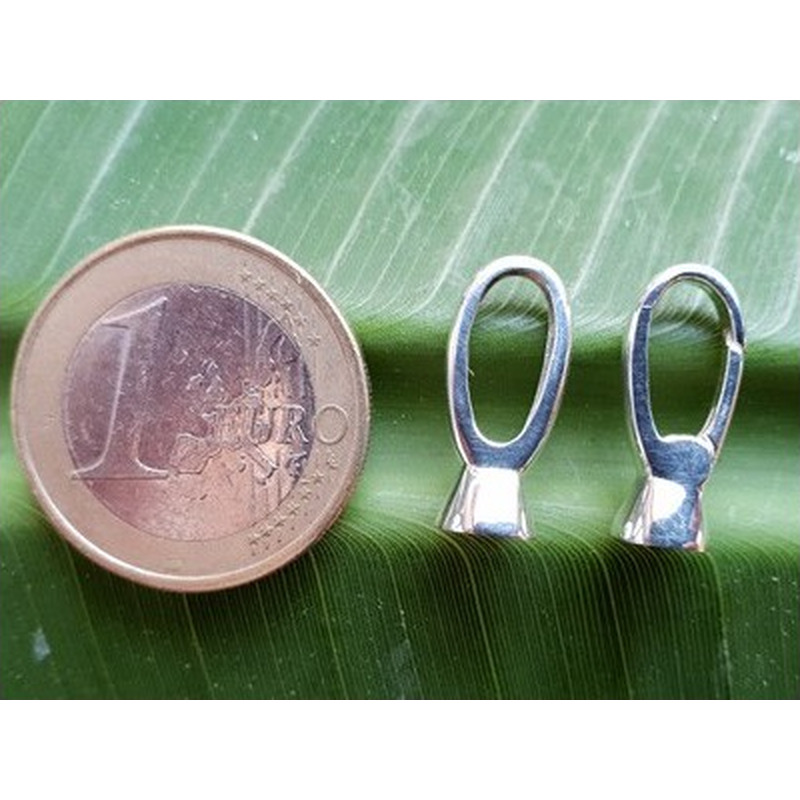 Schliesse 32mm, 925 Silber rhodiniert