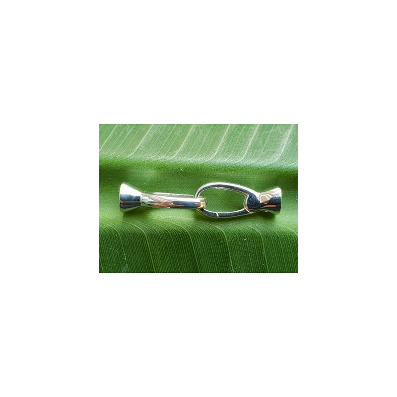 Schliesse 32mm, 925 Silber rhodiniert