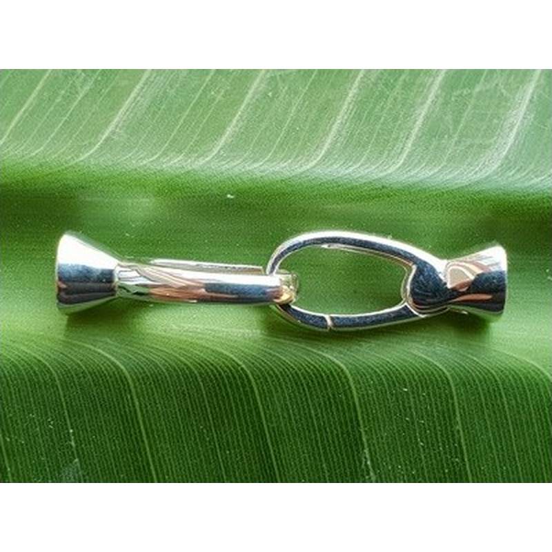 Schliesse 32mm, 925 Silber rhodiniert