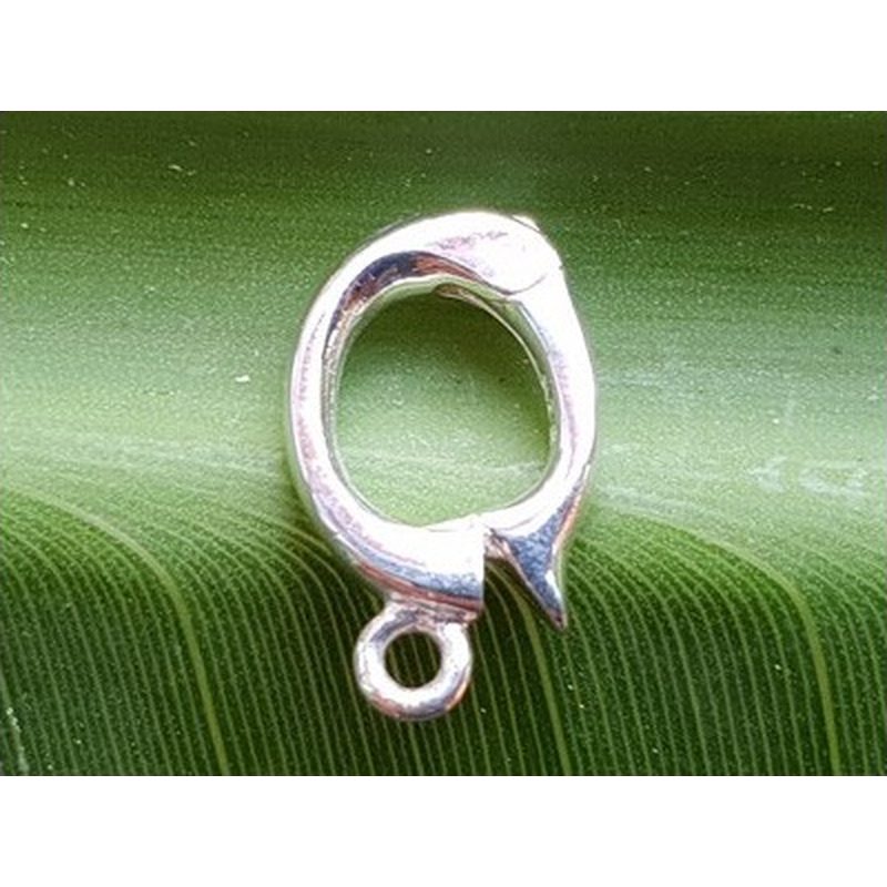 Clipschliesse 8x13mm, 925 Silber