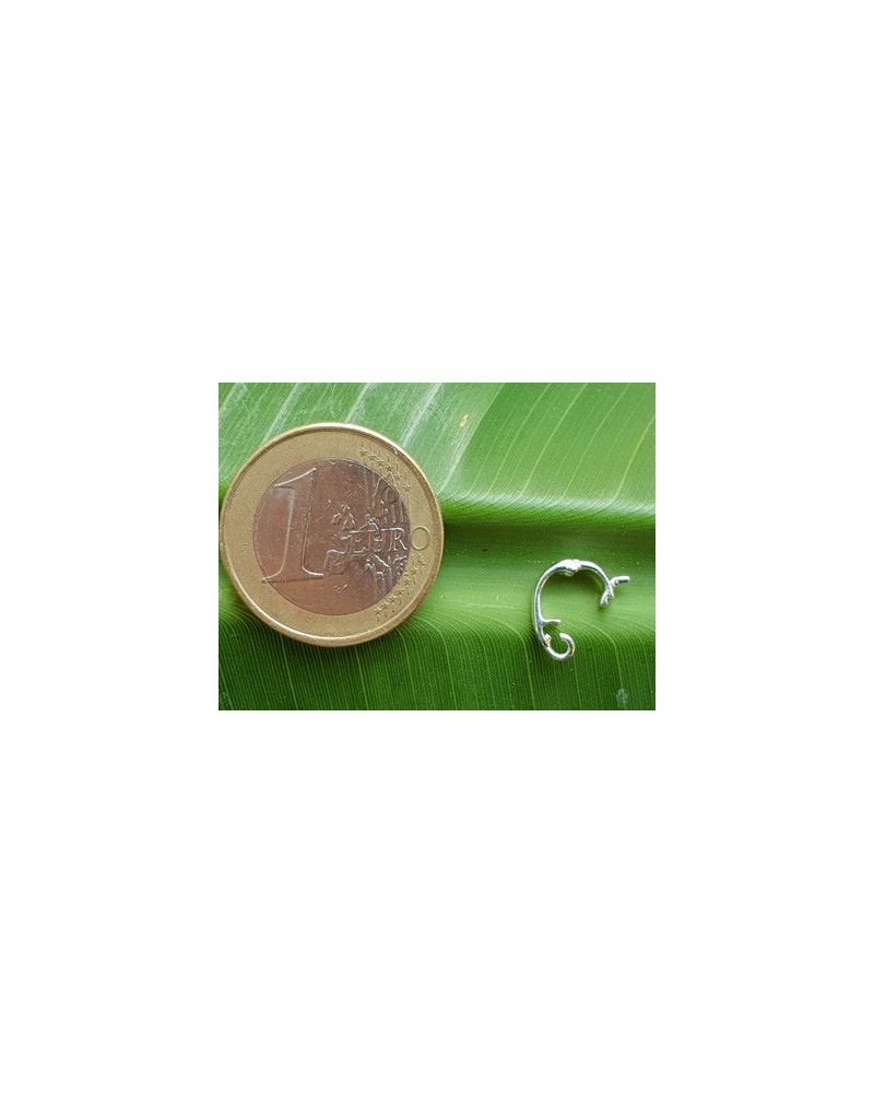 Clipschliesse 6x10mm, 925 Silber