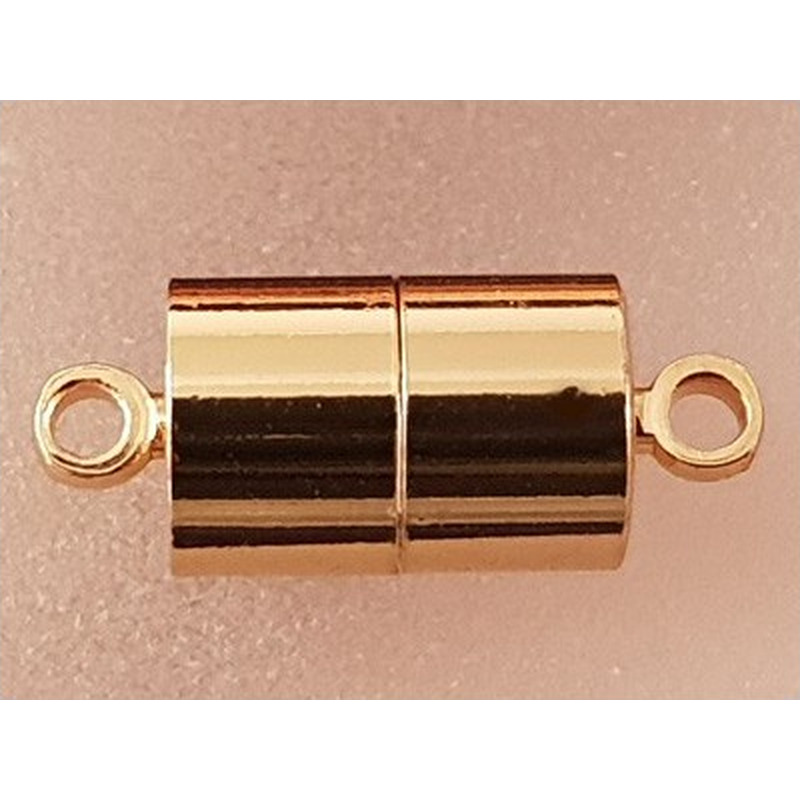 Magnetschliesse 7x17mm goldfarben., geklebt