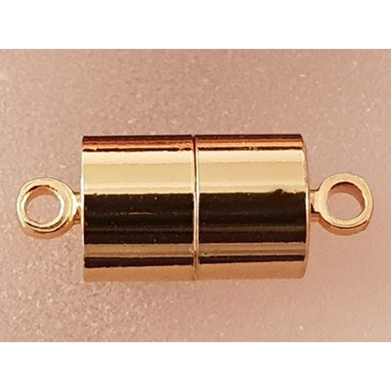 Magnetschliesse 7x17mm goldfarben., geklebt