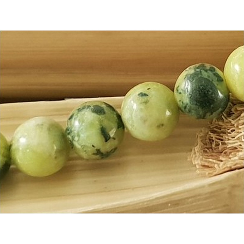 Lizarditkette 6mm, Norwegische Jade