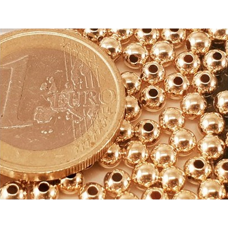 Zwischenteil, Kugel 4mm Goldfilled