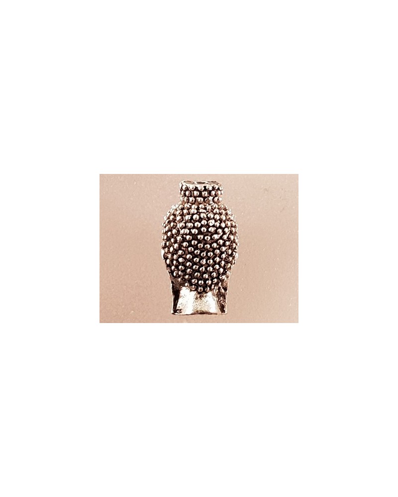 Zwischenteil Buddhakopf, Metall Antik
