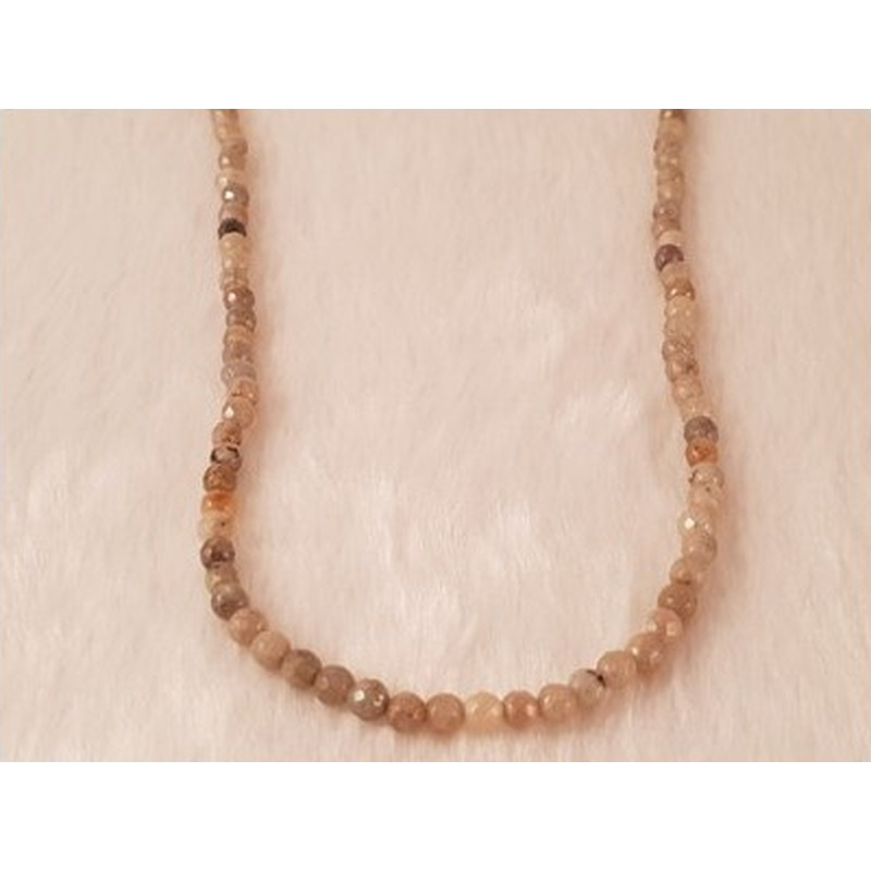 Labradoritkette facettiert gelasert 4mm
