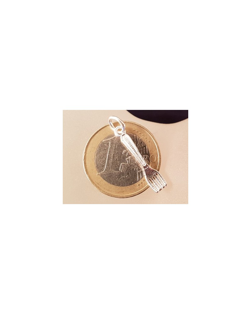 Charm Gabel 23mm, 925 Silber