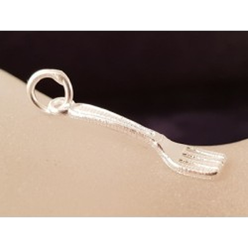 Charm Gabel 23mm, 925 Silber 2