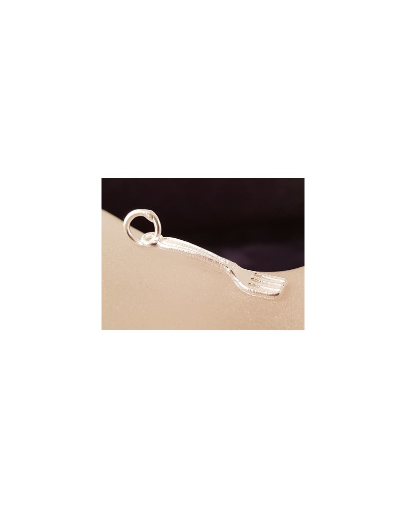 Charm Gabel 23mm, 925 Silber