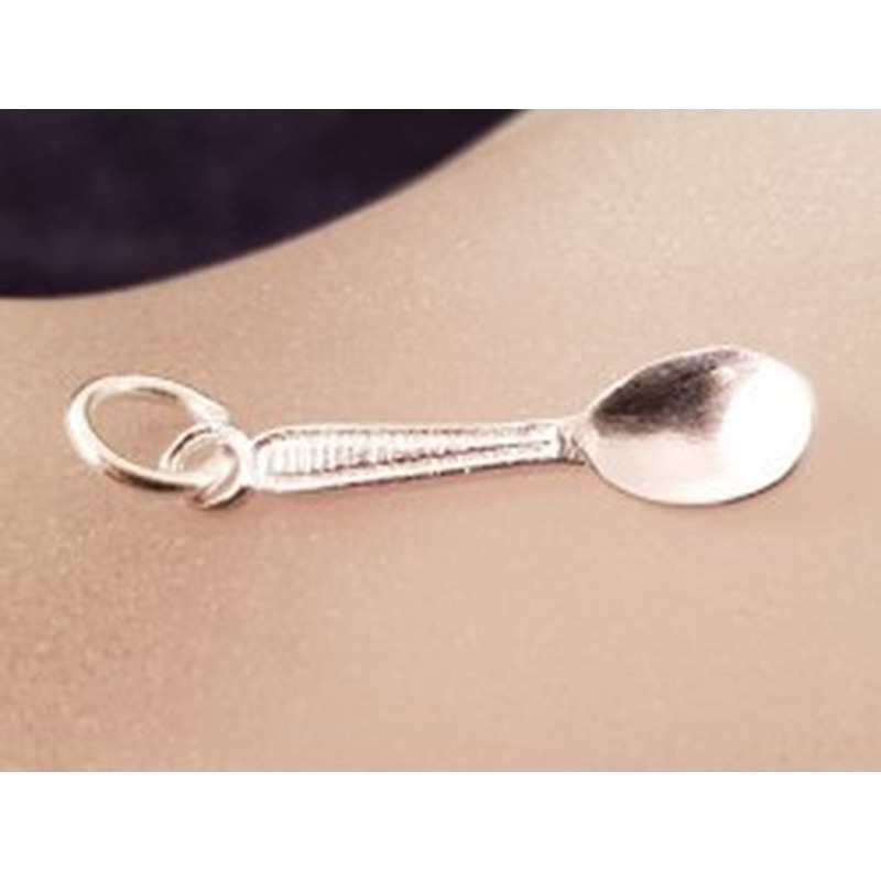 Charm Löffel 23mm, 925 Silber