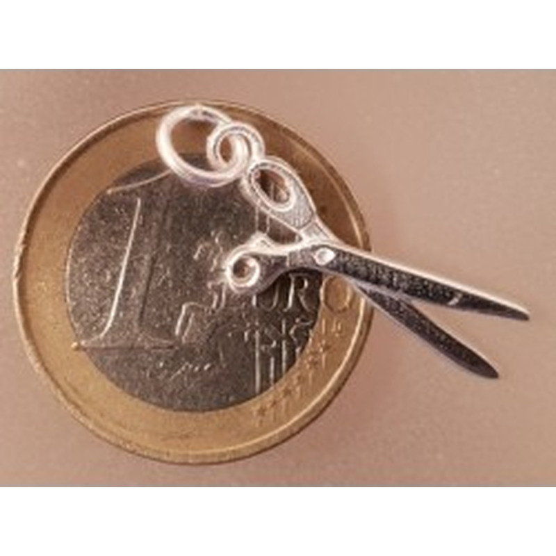 Charm Schere 23mm, 925 Silber 2