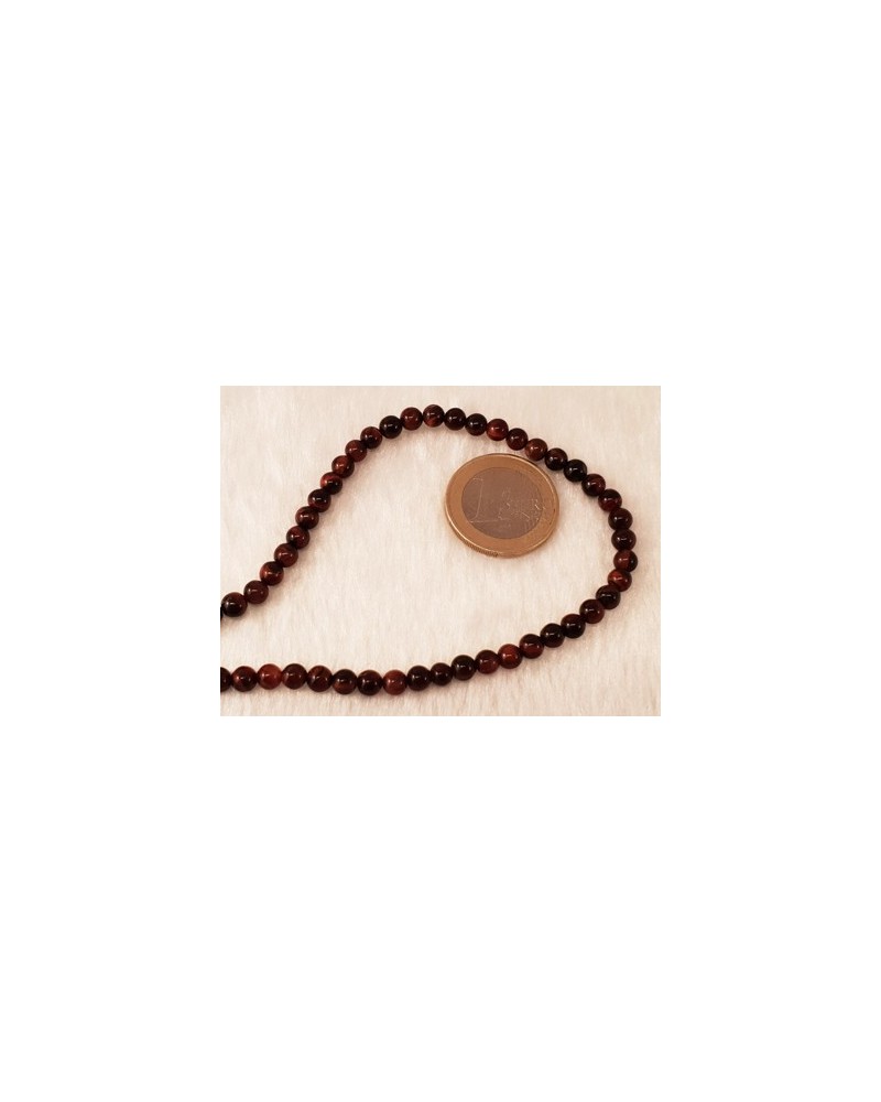 rote Tigeraugekette 4mm